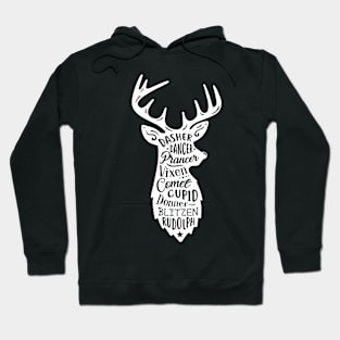 Dasher Dancer Prancer Vixen Comet Cupid Hoodie